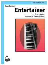 Entertainer, The piano sheet music cover Thumbnail